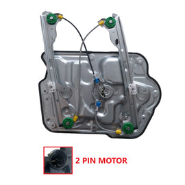 Front RH Window Regulator W/Panel & 2 pin motor for Nissan Qashqai/Dualis 07-16