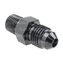 Load image into Gallery viewer, Raceworks An-4 Male Flare To Npt 1/8" Straight