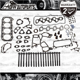 VRS HEAD GASKET KIT / SET + HEAD BOLTS FOR NISSAN NAVARA D22 3.0L ZD30DDT ZD30