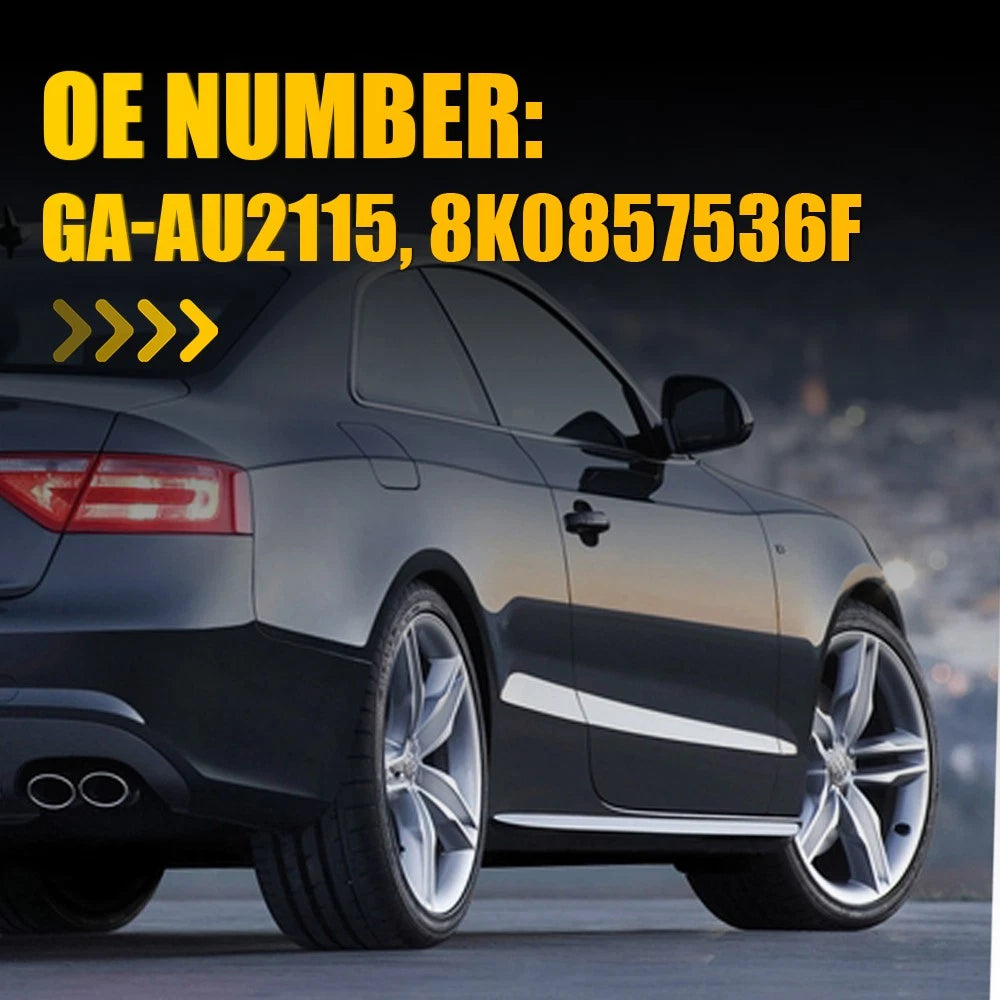 for Audi A5 Quattro S4 2010-17 Mirror Glass Heated w/ Backing Driver Right Side