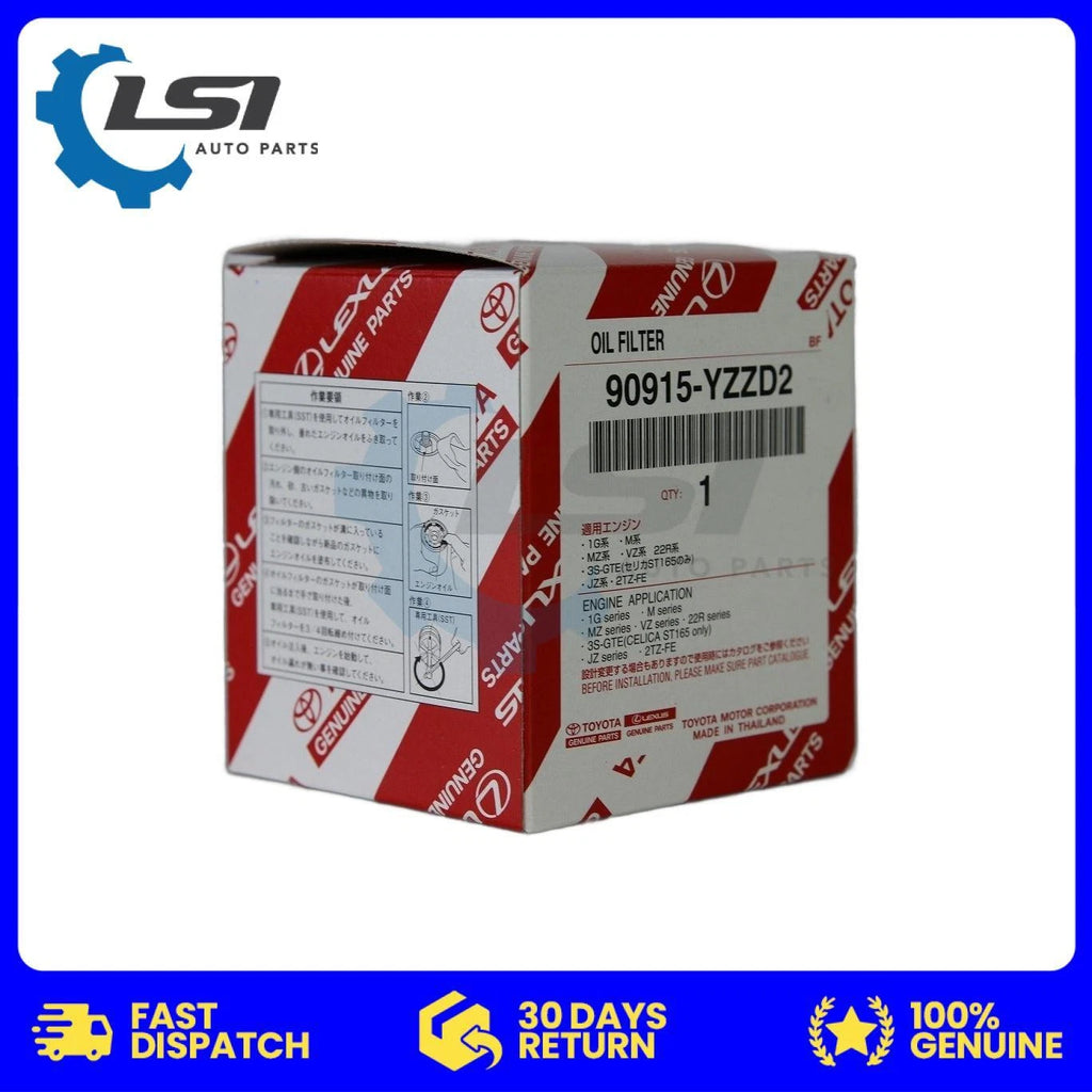 1 x Genuine Toyota Oil Filters suits Hiace RZH TRH KDH Hilux