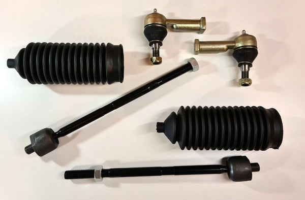 Steering rack end 6 piece set for Holden Commodore VL VN VP on white background