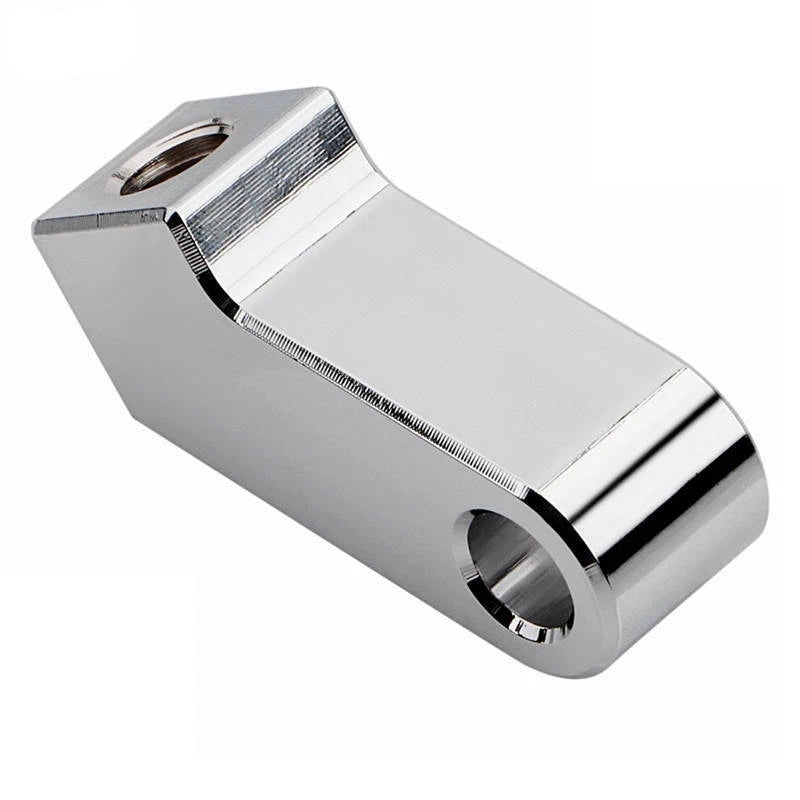 Motorcycle Chrome Bottom Mount Headlight Block For Harley Sportster Dyna Softail