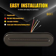 Load image into Gallery viewer, 2X 58 LED Tail Lights Sequential Indicator Trailer Ute Caravan Truck Stop 30V