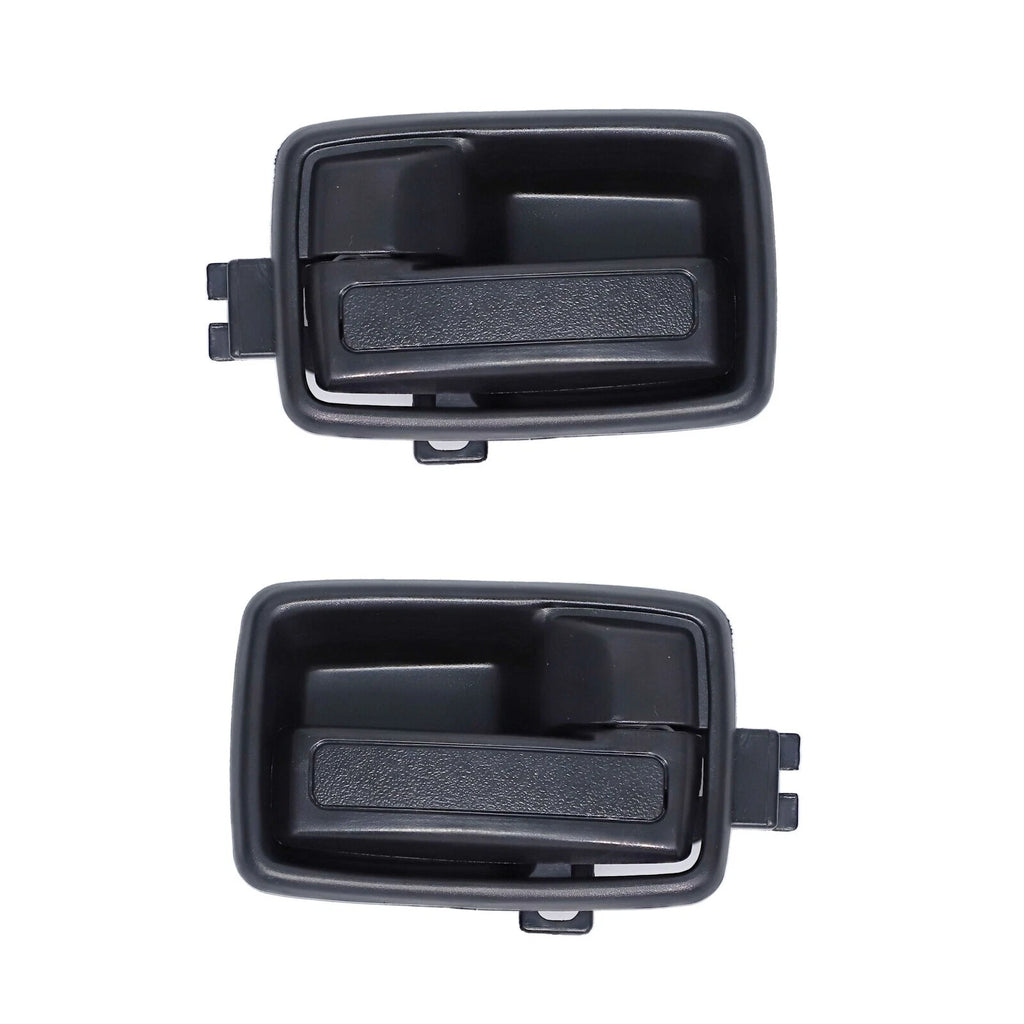 2pc Left + Right Front = Rear Black Inner Door Handles for Holden Rodeo TF 88-03