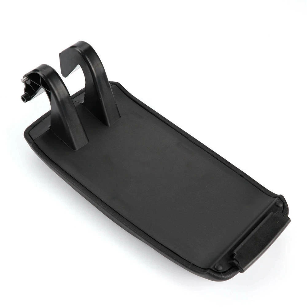 For Audi A3 8P 2003-2012 Leather Center Console Armrest Lid Cover Black ST