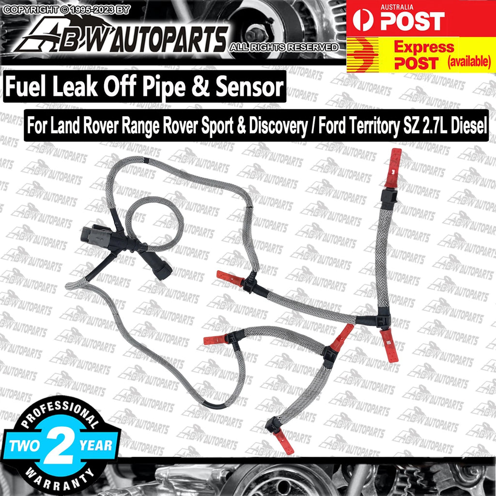 Fuel Leak Off Pipe & Sensor For Range Rover Sport & Discovery 2.7L TDV6 1386505