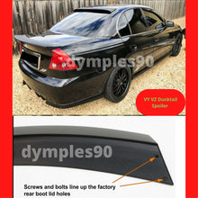Load image into Gallery viewer, PLASTIC REAR BOOT SPOILER WING FOR VY VZ HOLDEN COMMODORE/CALAIS/BERLINA/HSV