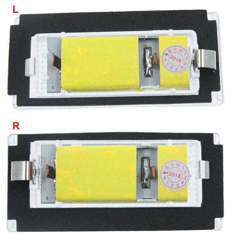 2X 12V LED License Number Plate Light Lamp For BMW for Mini Cooper R50 R52 R53 S