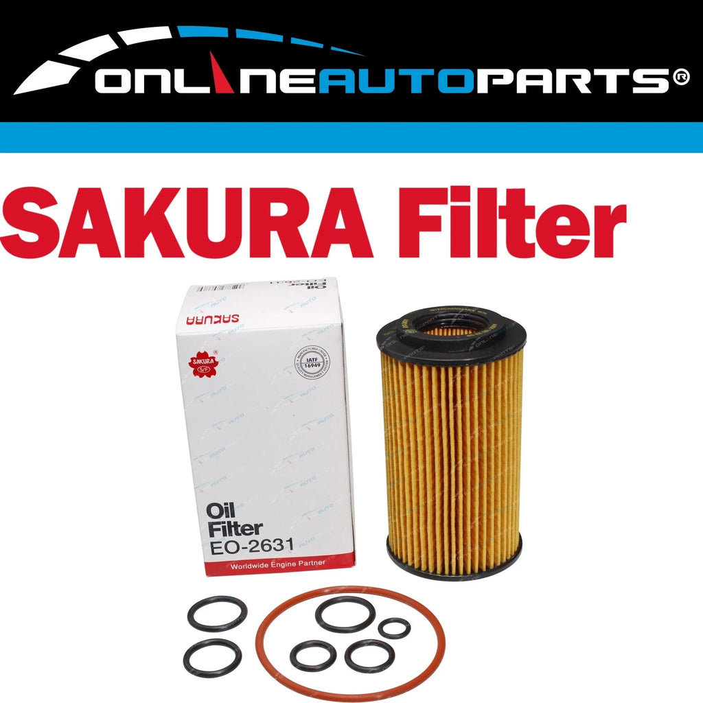 Sakura Oil Filter for Mercedes-Benz E240 W210 W211 V6 2.4L 2.6L 1998-2005