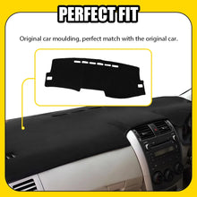 Load image into Gallery viewer, Dashboard Cover Dash Mat for Toyota Corolla Axio Fielder 2007-2012 RHD