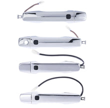 Load image into Gallery viewer, Door Handle Outer for Toyota Landcruiser 07-21 Set 4 Chrome FRONT REAR W/Sensor