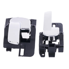 Load image into Gallery viewer, 4pc LEFT + RIGHT FRONT &amp; REAR Door Handle Inner Chrome for Nissan Dualis 07-16