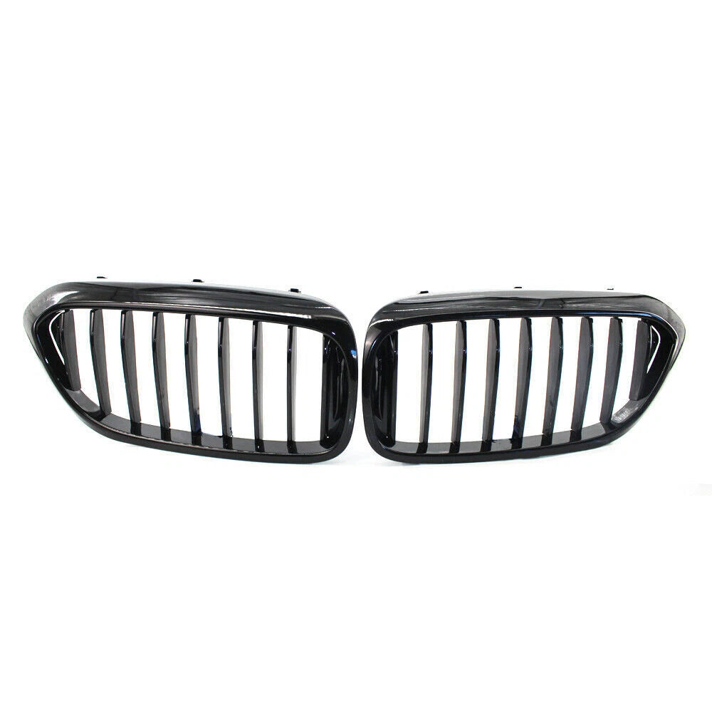 For BMW 5 Series Sedan G30 G38 530i 17-19 Gloss Black Front Kindey Grille Grill