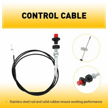 Load image into Gallery viewer, 2x Multi Purpose Heavy Duty Vernier Locking Throttle Cable Control Cable AU