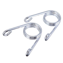 Load image into Gallery viewer, Solo Seat Springs 3" Chrome Plated For Motorcycle Custom and Bobbers