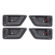 Load image into Gallery viewer, Door Handle Inner for Hyundai Getz 02-11 Set of 4 Black FRONT REAR LEFT+RIGHT