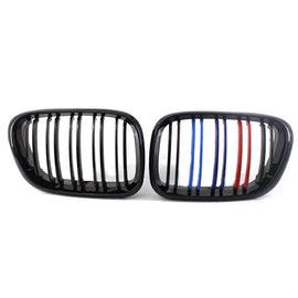 Gloss Black M Color Front Kidney Grill Grille For BMW X5 E53 2000-2003 2001 2002