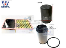 Load image into Gallery viewer, Wesfil Oil Air Fuel Filter Service Kit for Iveco Daily 35S17 3.0L Twist Fuel