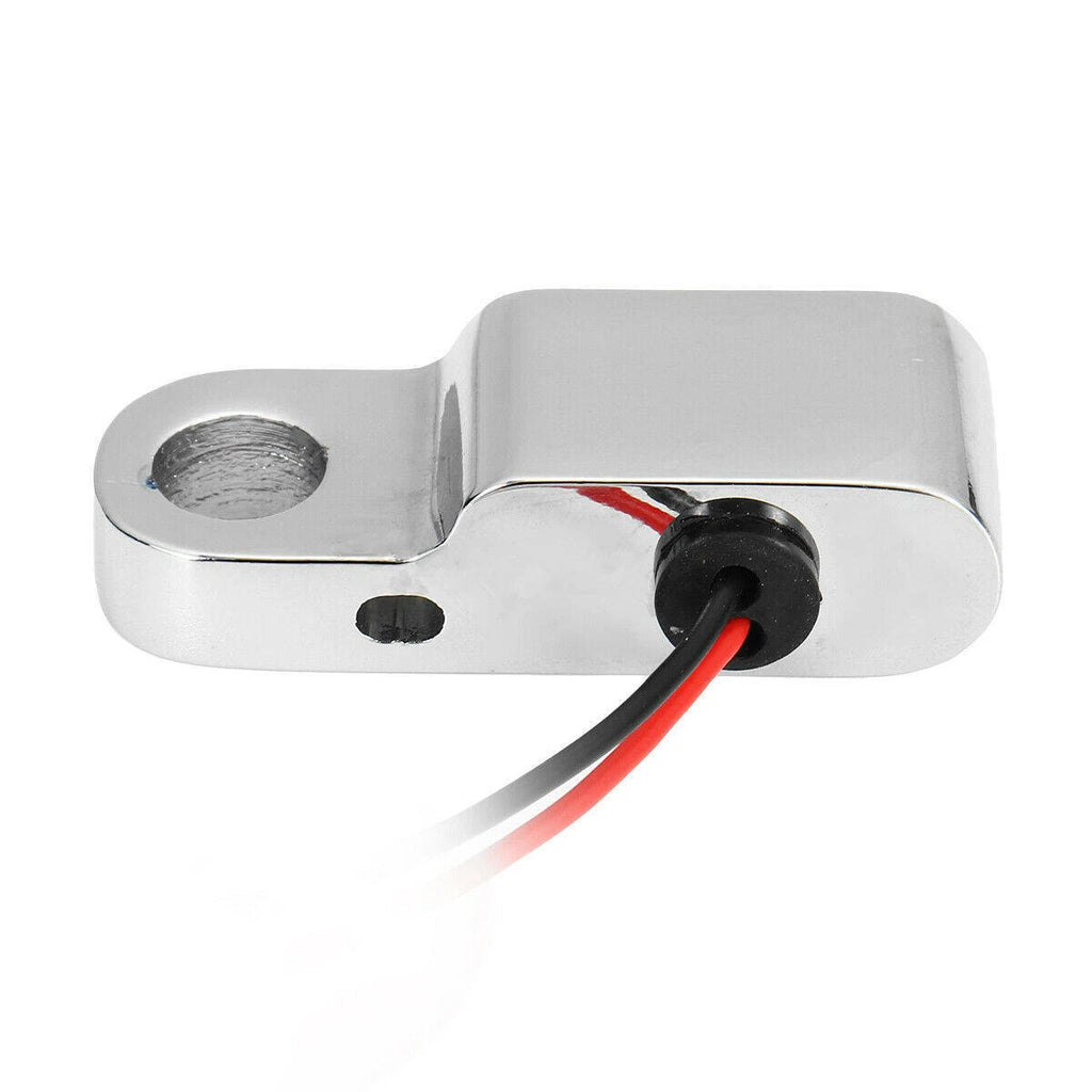 2X LED Mini Motorcycle Front Rear Turn Signals Indicator Blinker Light Lamp ST