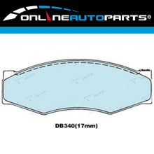 Load image into Gallery viewer, Front Disc Brake Pad Set for Nissan 720 4cyl SD25 L18 Z22 SD23 SD22 1982~1987