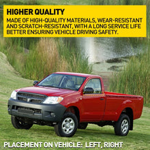 Load image into Gallery viewer, 2pcs Window Seal Weather Strips For Toyota Hilux 2005-2015 2 Doors Single Cab