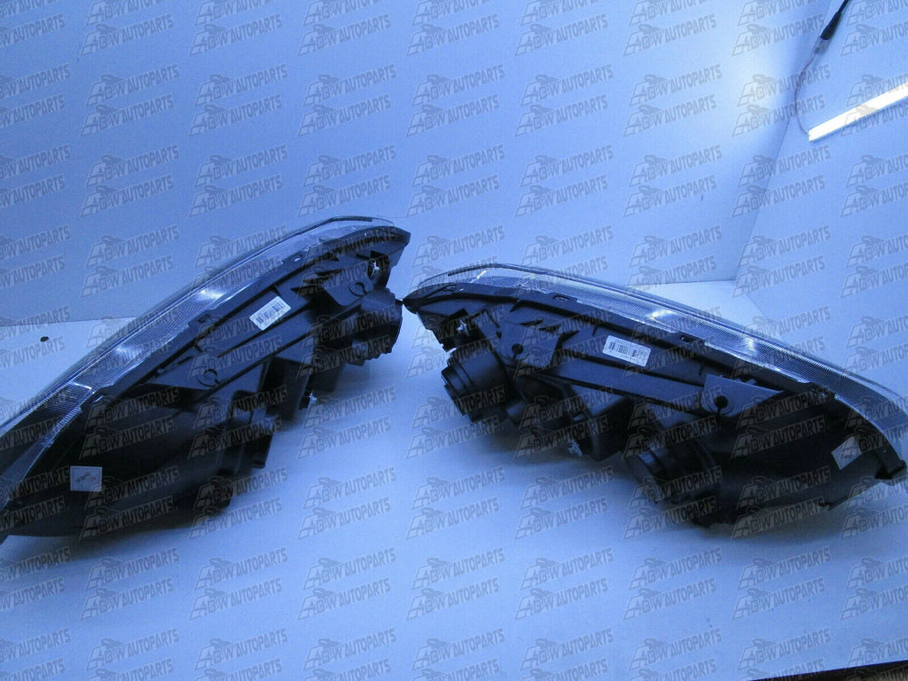 VE SERIES 1 HEADLIGHTS BLACK LED DRL Sequential Indicator HOLDEN COMMODERE NEW