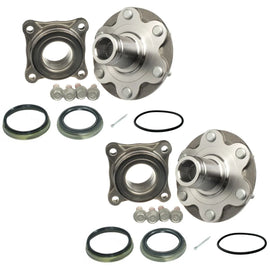 Pair Front Wheel Bearing Hub Kit For Toyota Hilux GGN25 KUN26 4WD 2005-2015