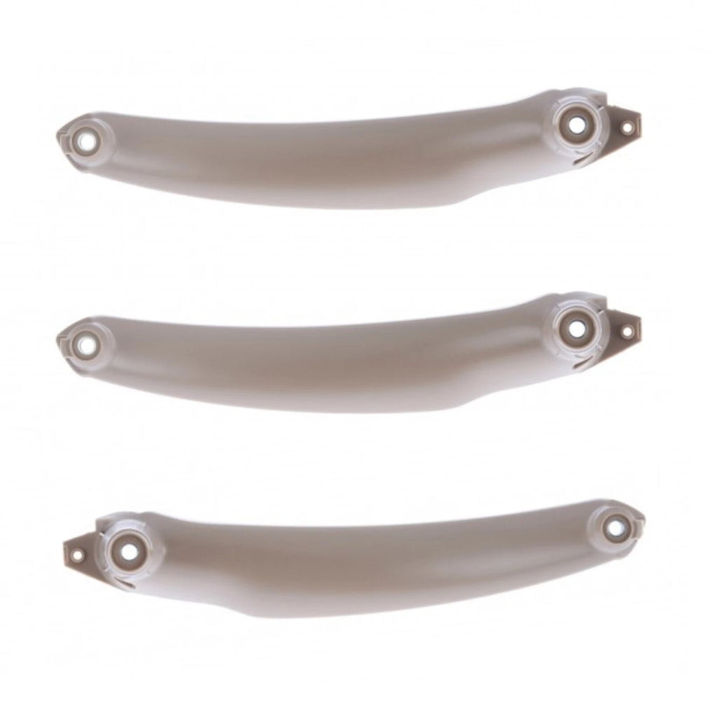 3pc Front & Rear RH + LH Door Panel Grab Pull Handle Beige For BMW X5 X6 07-14