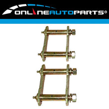 Load image into Gallery viewer, 2 Rear Greasable Leaf Spring Shackles Rodeo 1988-08 4x4 for Holden