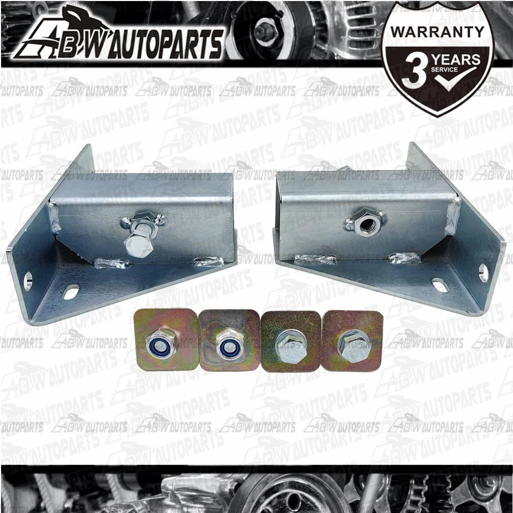 Ladder Rack Pod Mounts Pair suit 40x40mm Tube, Free Post Trade Rack Ute Mounts