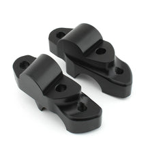 Load image into Gallery viewer, For Suzuki GSX-S1000F 2015+ Handlebar Riser Mount Clamp Black Move Back Adaptor