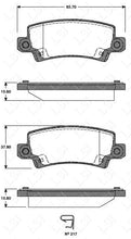 Load image into Gallery viewer, Front and Rear Full Set Brake Pads Disc Rotor for COROLLA ZZE122 02-05 VIN:AHT