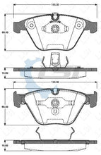 Load image into Gallery viewer, Front Brake Pads and Disc Rotors Set for BMW 530i E60 3.0 2003 - 09
