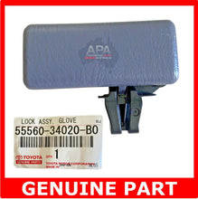 Load image into Gallery viewer, GENUINE Toyota Hilux LN167 LN172 RZN149 RZN169 KZN165 Lower Glove Box Latch Lock