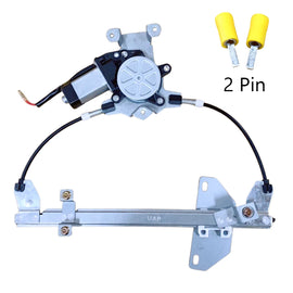 Rear Left Window Regulator W/ Motor 2 Pins For Nissan Qashqai/Dualis J10 07-16