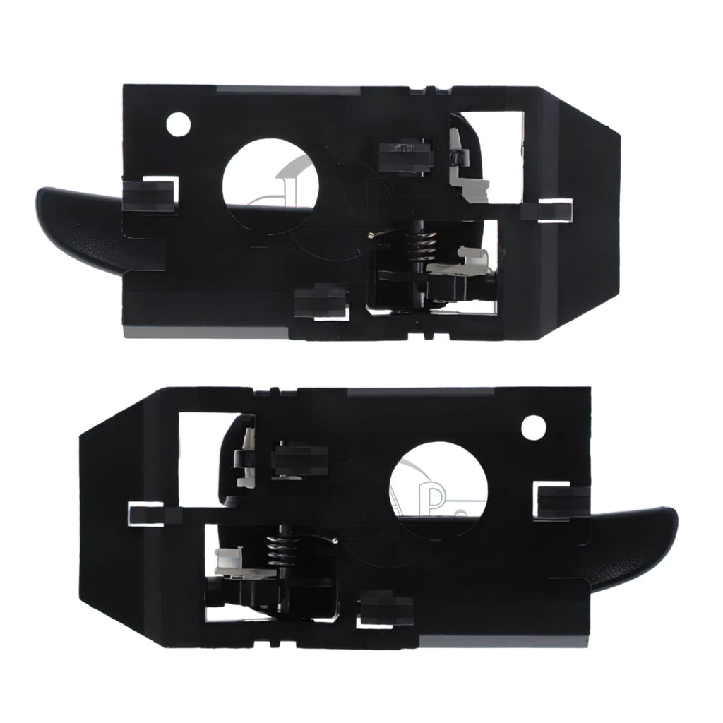 Door Handle Inner for Hyundai Elantra 01-06 Set of 2 Black REAR LEFT+RIGHT