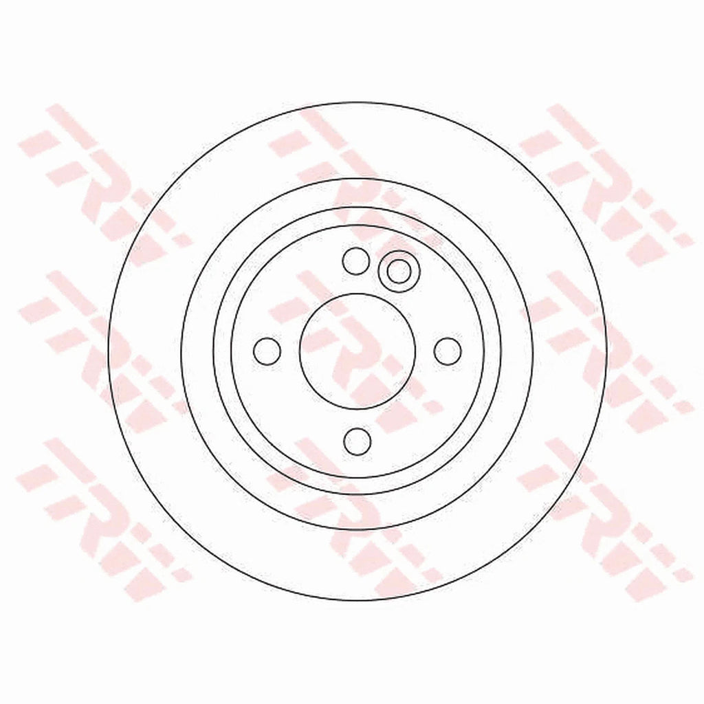 TRW Brake Rotor Single 276mm Front DF4197S