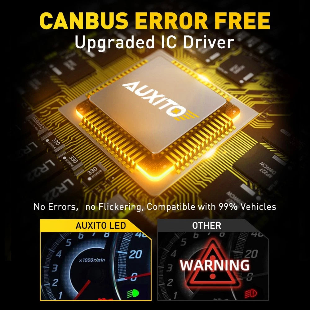 2/4/8x H1 LED 120W Xenon-White 6500k Halogen Car Head Light Lamp Globes Bulb 12V