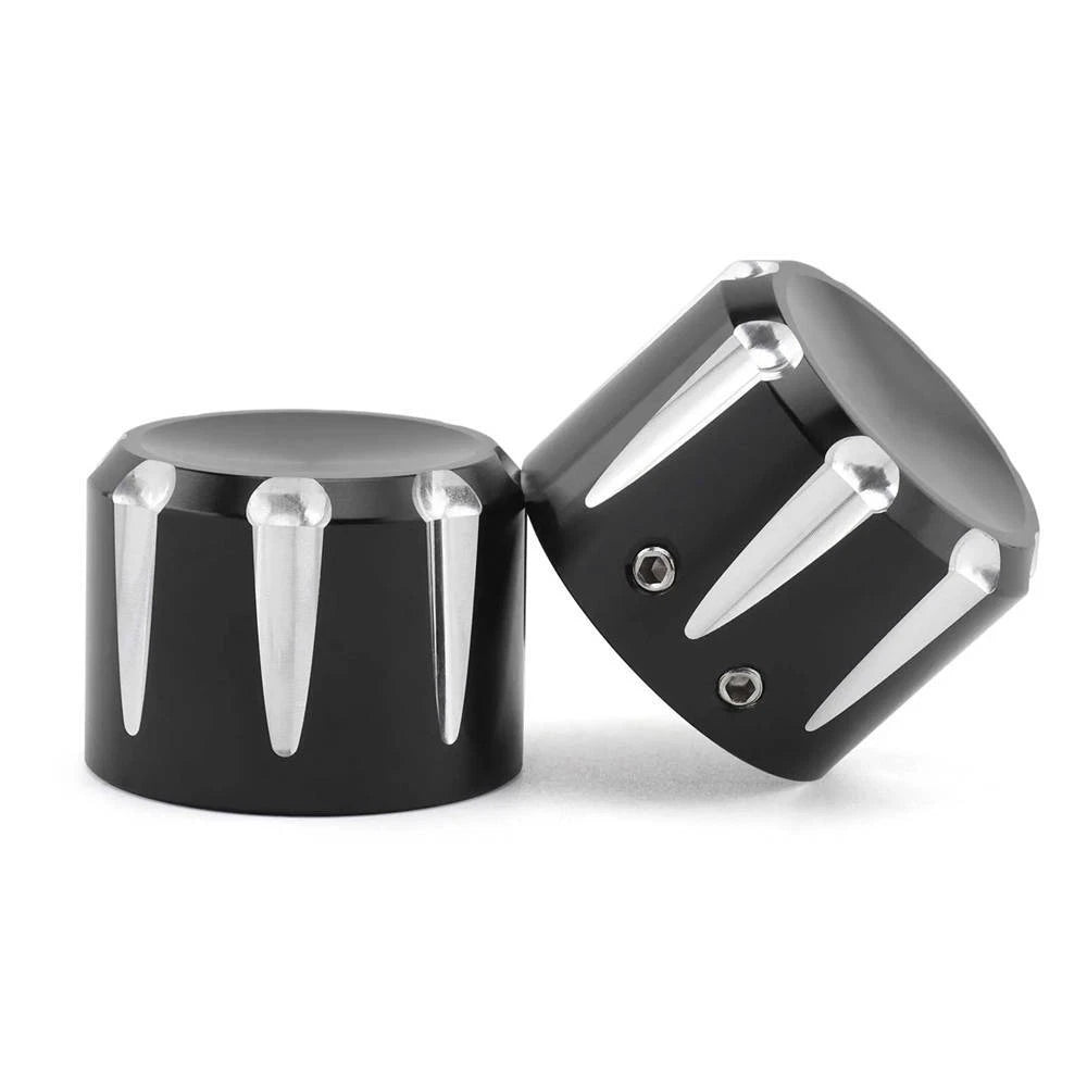 Aluminum Front Axle Cap Nut Cover For Harley Softail Road/Street Glide Special
