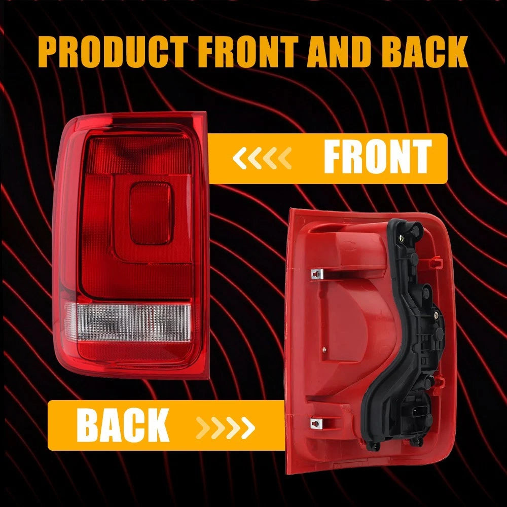 2x Left LH Driver Side Tail Light Lamp For Volkswagen VW Amarok 2H Ute 2010-21
