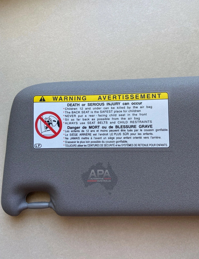 GENUINE Toyota Prado 120 Series KZJ KDJ GRJ RZJ Right RH Drivers Sun Visor