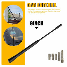 Load image into Gallery viewer, 9" Universal Car AM/FM Radio Antenna Signal Long Flexible Roof Mast Aerial SUV