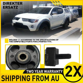 2x Trans Support Engine Mount For Mitsubishi Triton MN 4WD 4D56T 2009-14 Manual