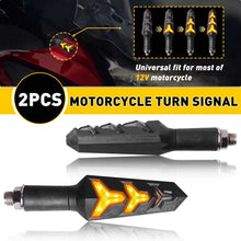 Load image into Gallery viewer, 2X 12V Motorcycle Turn Signal Light Tail Indicator LED Water Motorbike Light