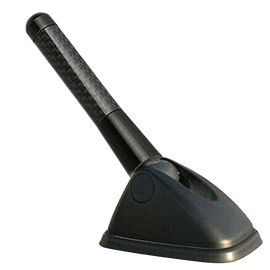 Carbon fiber 3-inch car antenna mast for Mitsubishi Lancer EVO X, replacement radio signal aerial.