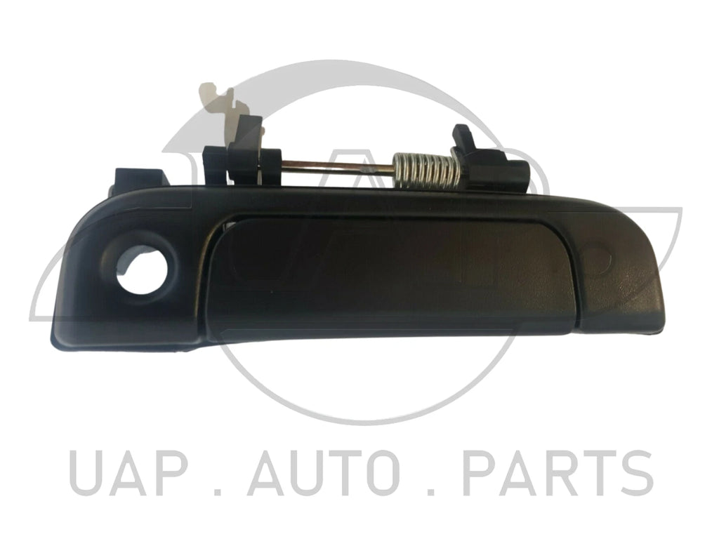 Front Right Outer Door Handle W/ Keyhole Black For Toyota Hiace RZH 1989 - 2005