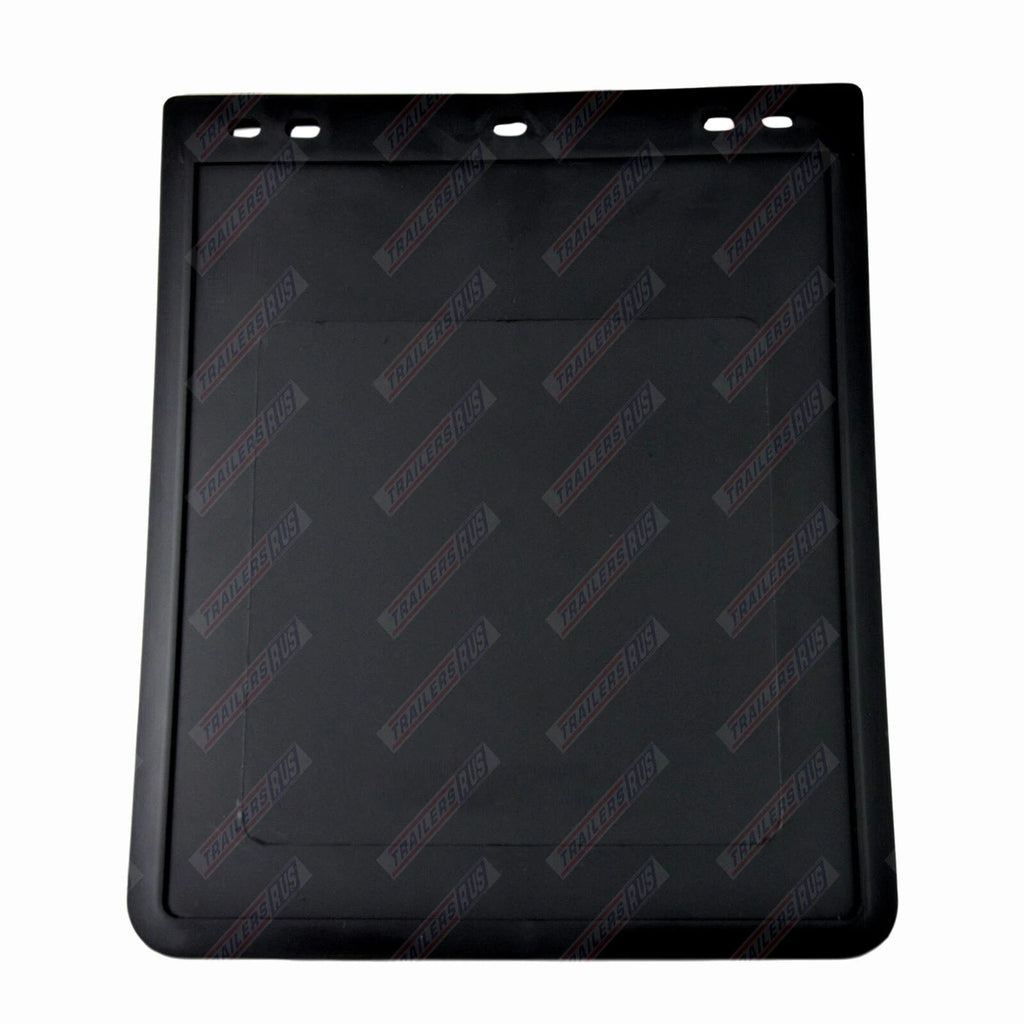 Pair Heavy Duty Mud Flaps Black 12 inch wide x 14 inch drop 4WD Truck Trailers
