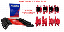 Load image into Gallery viewer, 8X Spark Plug Leads + 8X Ignition Coils Holden Commodore VZ VE VF 6.0L 6.2L V8