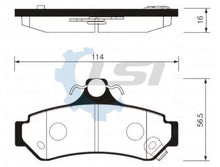 Load image into Gallery viewer, Rear Bendix GCT Brake Pads and Disc Rotors for Toyota CAMRY ASV50R 12-18 286mm